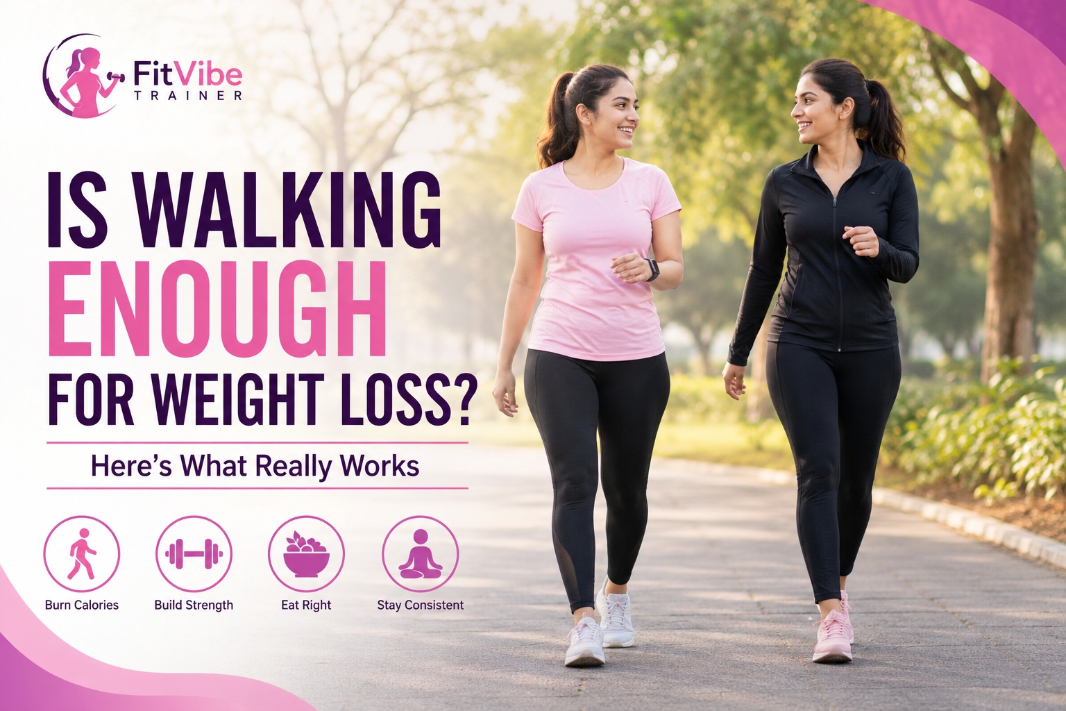Is Walking Enough for Weight Loss? Expert Female Trainer Guide