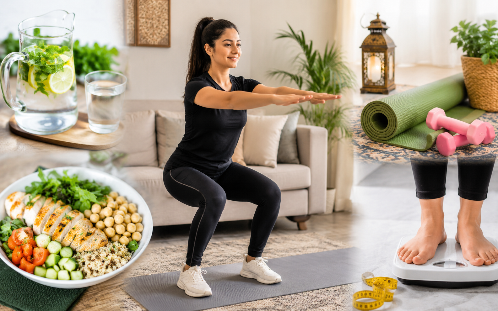 How to Lose Weight at Home in Pakistan | Female Trainer