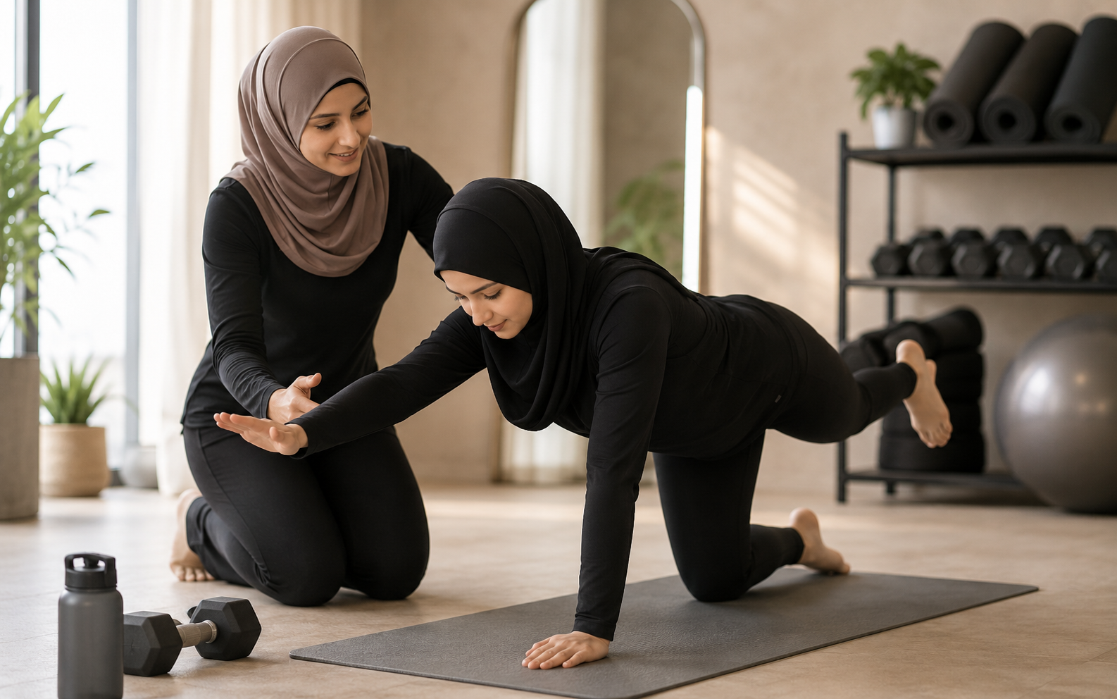 Female Fitness Coach for Hijabi Women | FitVibe