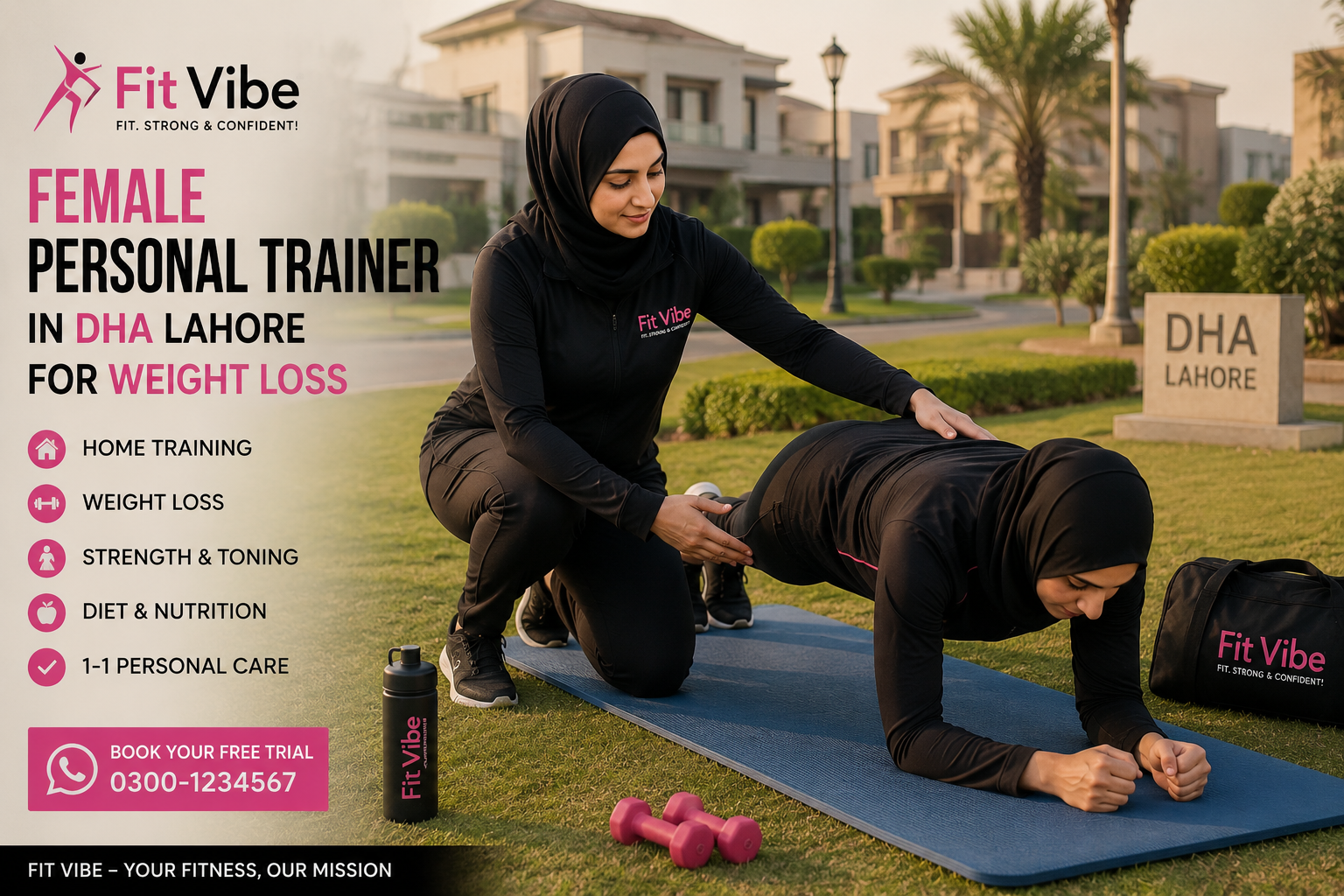 Female Personal Trainer in DHA Lahore for Weight loss