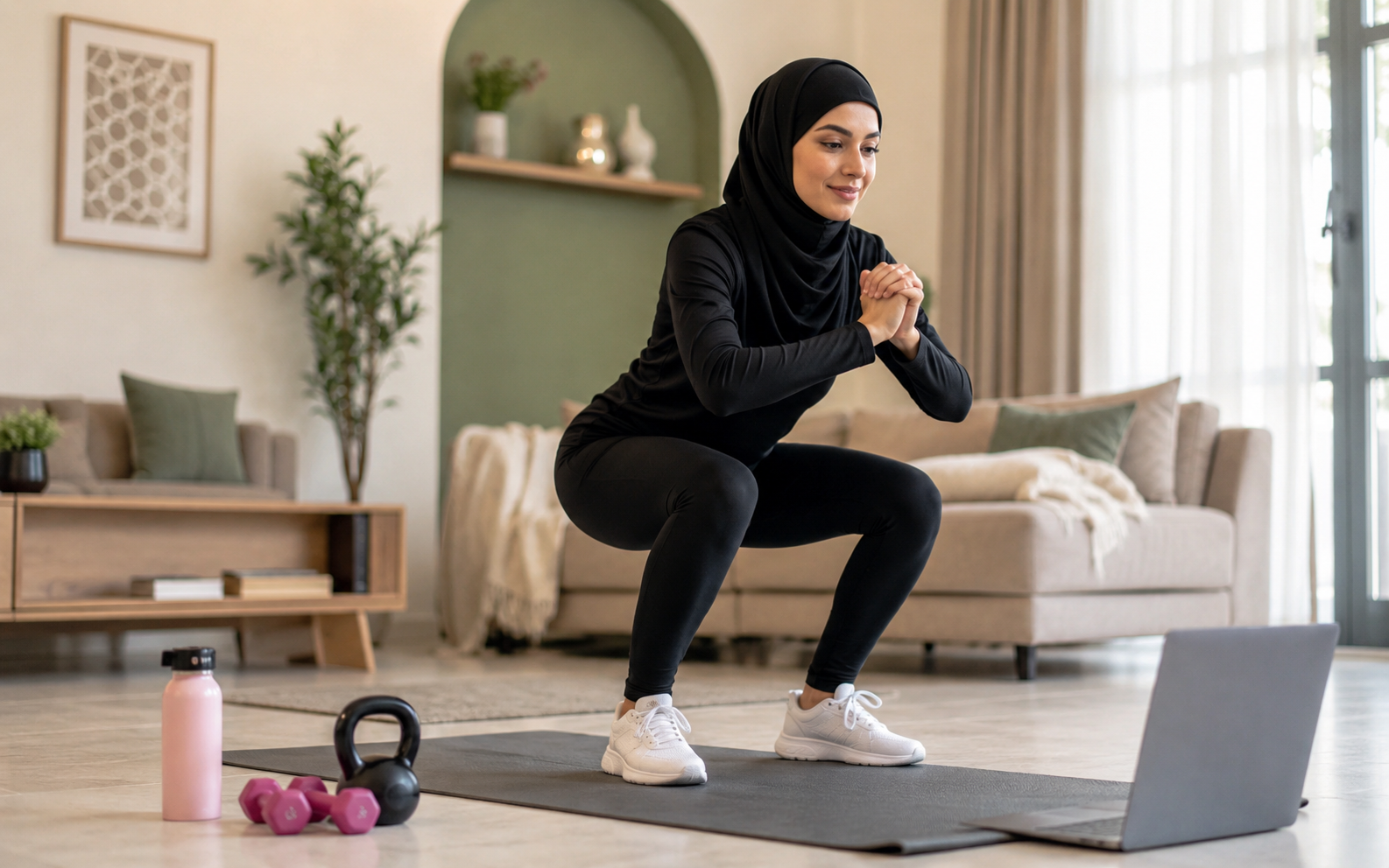 Home Workout Plan in Saudi Arabia | FitVibe Trainer