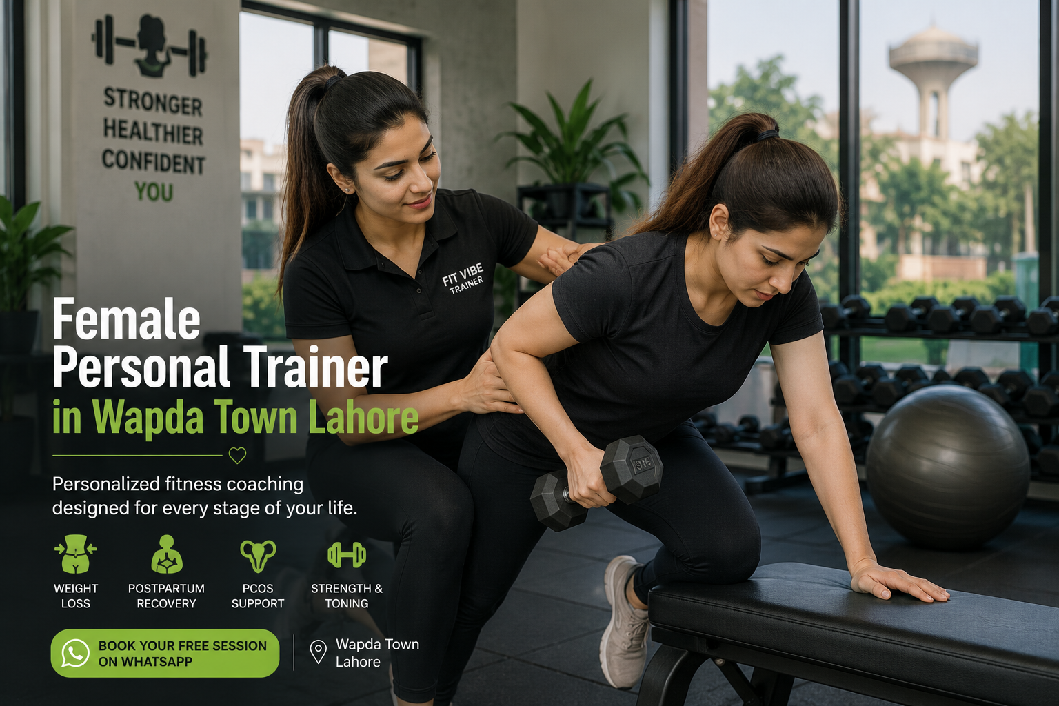 Female Personal Trainer in Wapda Town Lahore