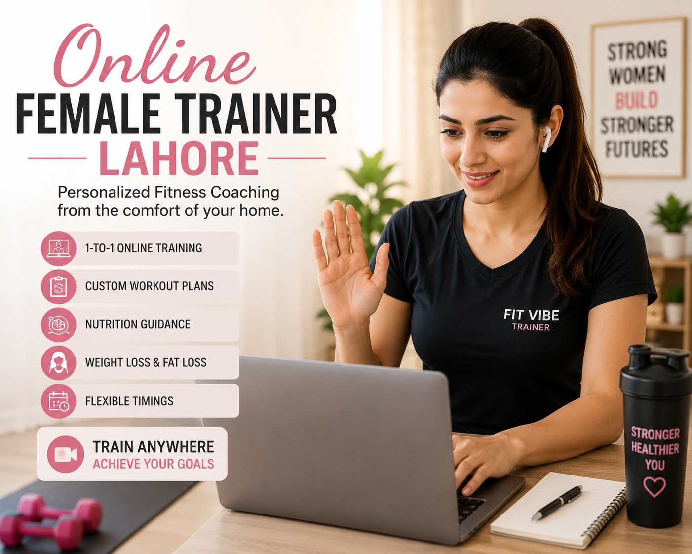 Online Female Trainer Lahore