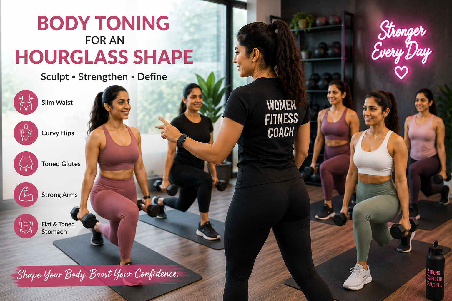 Body Toning for an Hourglass Shape