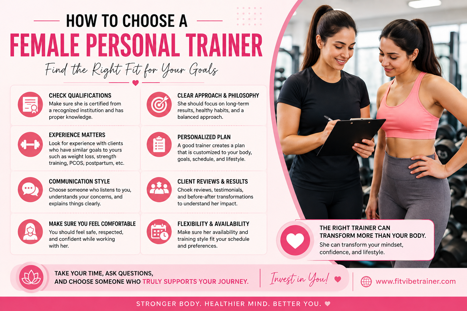 How to Choose the Right Female Personal Trainer in Lahore