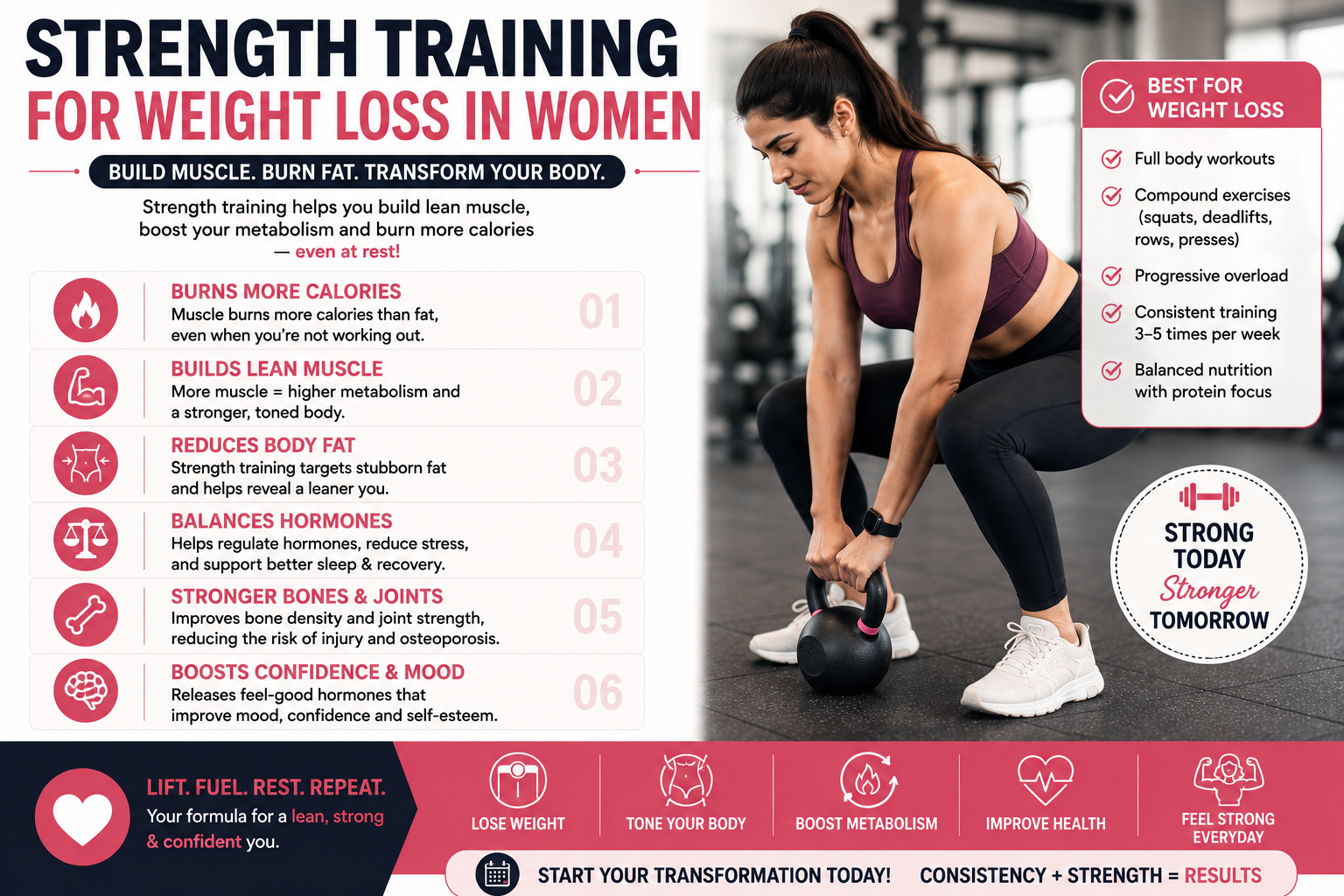 How Does Strength Training Help Women Lose Weight?