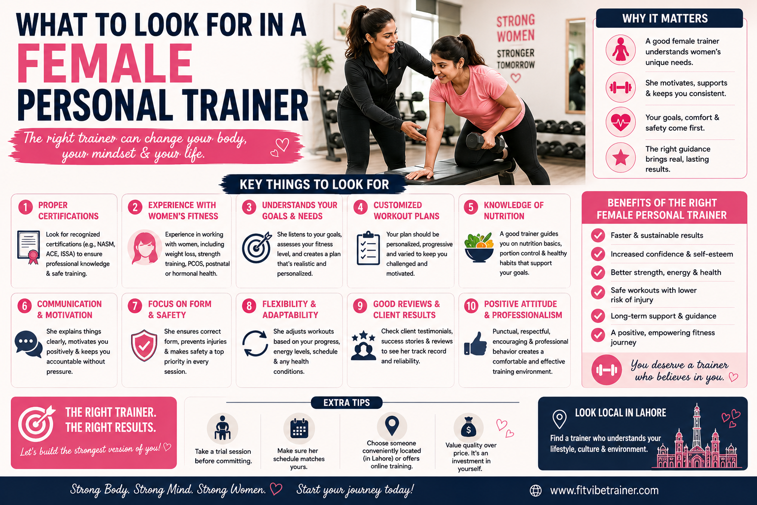 What Should You Look for in a Female Personal Trainer?