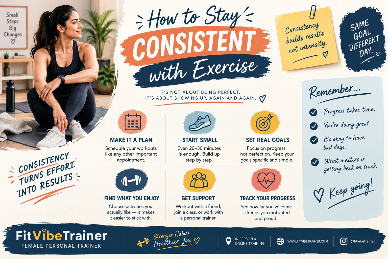 How to Stay Consistent With Exercise When You Have a Busy Family Life
