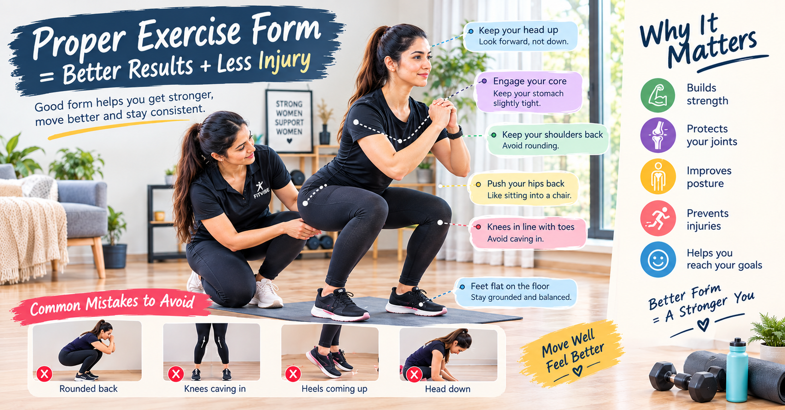 How Proper Exercise Form can Prevent Common Workout Injuries?